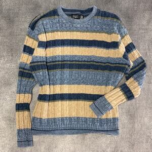 Vintage Hagaar Striped Crewneck Sweater